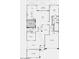 Detailed floor plan showcasing a study, courtyard, primary suite, and two-car garage at 18150 W Tanglewood Dr, Goodyear, AZ 85338