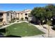 Lush courtyard view showcasing well-maintained landscaping and attractive building exteriors at 29606 N Tatum Blvd # 276, Cave Creek, AZ 85331