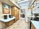 Kitchen with plentiful storage, modern appliances and an open view to the dining room at 425 S Parkcrest -- # 335, Mesa, AZ 85206