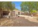 Spacious backyard features a gravel area, brick patio and desert landscaping at 5 W Ranch Rd, Tempe, AZ 85284