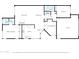 Floor plan showcasing layout of bedrooms, bathrooms, kitchen, and living areas at 5 W Ranch Rd, Tempe, AZ 85284