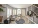 Comfortable living room showcases bright, natural light and stylish decor at 515 S Apache Dr, Chandler, AZ 85224