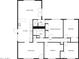 Simple floor plan illustrating room layouts and dimensions for easy visualization of the home's layout at 8626 E Windsor Ave, Scottsdale, AZ 85257