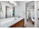Modern bathroom with a vanity and a view to another room at 12809 N 67Th St, Scottsdale, AZ 85254