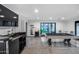 Spacious game room complete with wet bar, pool table, and modern design at 12809 N 67Th St, Scottsdale, AZ 85254