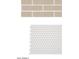 Image displaying samples of neutral-toned subway tiles and penny tile options at 11422 E Utah Ave, Mesa, AZ 85212