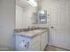 Bathroom features granite vanity, modern fixtures, and neutral finishes at 14623 N 90Th Ln, Peoria, AZ 85381