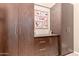 Large closet features ample storage with multiple shelves, drawers and cabinets at 18543 W Denton Ave, Litchfield Park, AZ 85340