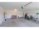 Clean garage with storage and a water heater at 2384 E Santiago Trl, Casa Grande, AZ 85194