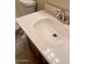 Well-lit bathroom featuring a sink with vanity and a toilet at 3339 W Shaw Butte Dr, Phoenix, AZ 85029