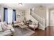 Bright living room featuring modern furniture, stylish decor, and an inviting open floor plan at 3940 E Geronimo St, Gilbert, AZ 85295