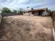 Expansive backyard with plenty of room for landscaping and outdoor living at 6231 W Zoe Ella Way, Glendale, AZ 85306
