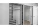 An organized closet with shelves and rods offers ample storage space at 8103 E Southern Ave # 205, Mesa, AZ 85209