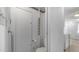 A functional half-bath featuring a toilet and room for laundry appliances at 8103 E Southern Ave # 268, Mesa, AZ 85209