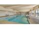 Bright indoor pool and lounge area perfect for year-round enjoyment and relaxation at 8103 E Southern Ave # 268, Mesa, AZ 85209