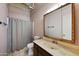 Bathroom featuring vanity area, toilet and standing shower at , Glendale, AZ 85302