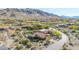 Expansive aerial shot showcasing a beautiful desert home with a private pool and lush landscaping at 1607 W Pearce Rd, Phoenix, AZ 85041