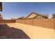 Large backyard with privacy wall, ready to be personalized at 23162 E Canary Way, Queen Creek, AZ 85142
