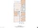 Layout showcases the spatial arrangement of rooms, including bedrooms, bathrooms, kitchen, and living spaces at 23162 E Canary Way, Queen Creek, AZ 85142