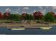 Community water access point with a dock and available kayaks, offering recreational opportunities at 23163 E Canary Way, Queen Creek, AZ 85142