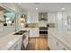Bright and open kitchen with stainless steel appliances, stylish backsplash, and hardwood floors at 3630 N 39Th St, Phoenix, AZ 85018