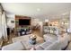 Bright and airy living room offering seamless transitions to the dining area and modern kitchen at 3630 N 39Th St, Phoenix, AZ 85018