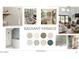 Interior design mood board featuring neutral color scheme, textures, and modern lighting at 37200 N Cave Creek Rd # 1019, Scottsdale, AZ 85262