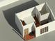 An interior rendering shows the layout of the casita, including the bedroom, bathroom, and closet at 3827 N 88Th Ln, Phoenix, AZ 85037