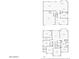 Two-story floorplan featuring the kitchen, Gathering room, office, five bedrooms, and loft at 44566 W High Desert Trl, Maricopa, AZ 85139