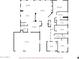 Detailed floorplan showcasing the layout of this spacious home with bedrooms, baths, kitchen, and garage at 5410 E Gable Ave, Mesa, AZ 85206