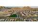 Aerial view of the Aloravita community featuring homes and green space in a desirable location at 7425 W Buckhorn Trl, Peoria, AZ 85383