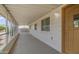 Enclosed patio with views of the yard, offering a relaxing outdoor space at 8103 E Southern Ave # 222, Mesa, AZ 85209
