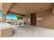 Poolside amenities include a BBQ area with dining and restroom facilities for residents' convenience at 8220 E Mohawk Ln, Scottsdale, AZ 85255