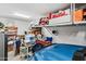The garage is organized for storage and has enough room for a vehicle at 830 E Buist Ave, Phoenix, AZ 85042