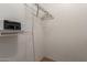 An empty closet with wire shelves and safe box at 8502 W Pierson St, Phoenix, AZ 85037