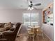 Casual dining area with room for a small table and seating near the kitchen and living room at 8502 W Pierson St, Phoenix, AZ 85037