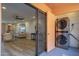 Charming patio with comfortable seating, in-unit laundry closet, and seamless indoor-outdoor living at 12222 N Paradise Vlg S Pkwy # 237, Phoenix, AZ 85032