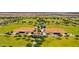 Top view of ball fields in a beautiful and spacious park with green grass at 23871 N 167Th Ln, Surprise, AZ 85387