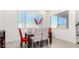 Cozy dining area featuring a contemporary table set and bright natural light at 23871 N 167Th Ln, Surprise, AZ 85387