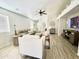 Inviting living room showcasing a comfortable seating arrangement and modern decor at 2735 E Harwell Rd, Gilbert, AZ 85234