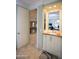 Bathroom vanity with a granite countertop at 3306 E Jaeger Cir, Mesa, AZ 85213