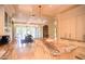 Kitchen featuring granite countertops and large island at 3306 E Jaeger Cir, Mesa, AZ 85213