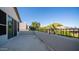 Spacious outdoor balcony overlooking the neighborhood, ideal for entertaining at 3411 S Vine St, Chandler, AZ 85248