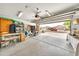 Spacious two-car garage with ample storage space, offering a functional area for parking and hobbies at 3912 E Rockwood Dr, Phoenix, AZ 85050