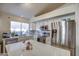 Updated kitchen offers quartz countertops, stainless steel appliances, and bright natural light at 4350 E Abraham Ln, Phoenix, AZ 85050