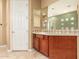 Lovely bathroom featuring tile floors, a vanity with mirror, and an enclosed toilet at 8149 N 13Th Pl, Phoenix, AZ 85020
