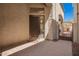 Charming front courtyard with brick pavers, security gate, and natural light at 8149 N 13Th Pl, Phoenix, AZ 85020