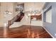 Bright living room seamlessly connects to the dining area and kitchen, perfect for entertaining at 8149 N 13Th Pl, Phoenix, AZ 85020