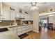 Open-concept kitchen flowing into the dining area, perfect for entertaining and Gathering gatherings at 8202 E Coolidge St, Scottsdale, AZ 85251