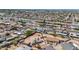 Expansive aerial view showing the neighborhood, proximity to the canal and area amenities at 3212 N 49Th Ln, Phoenix, AZ 85031